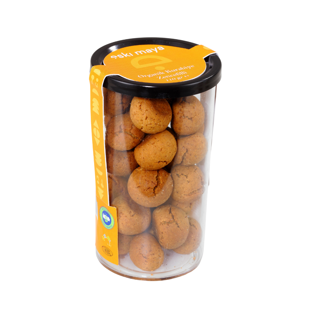 Organik Kurabiye Zencefilli- 110 Gr