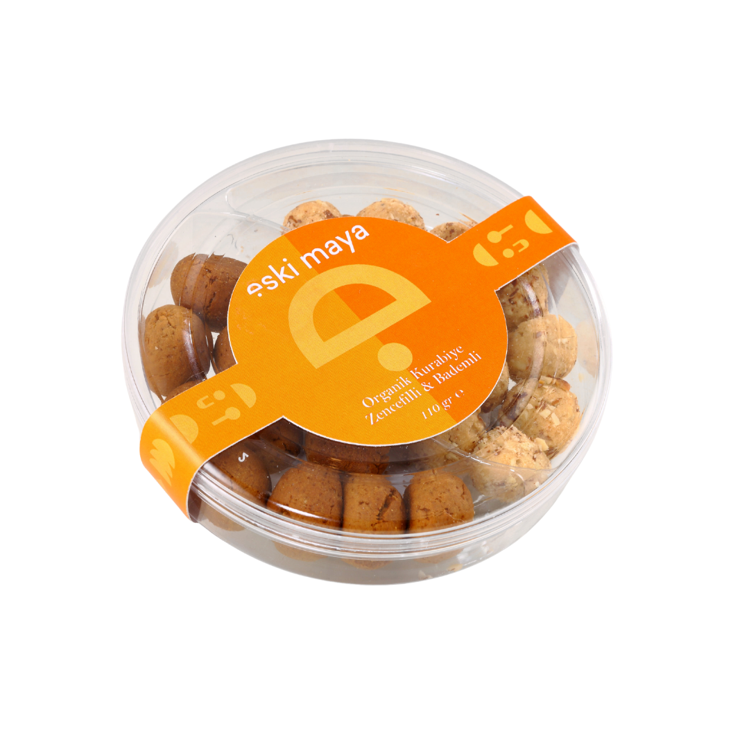 Organik Kurabiye Üzüm&Ceviz ve Zencefilli İkisi Bir Kutuda