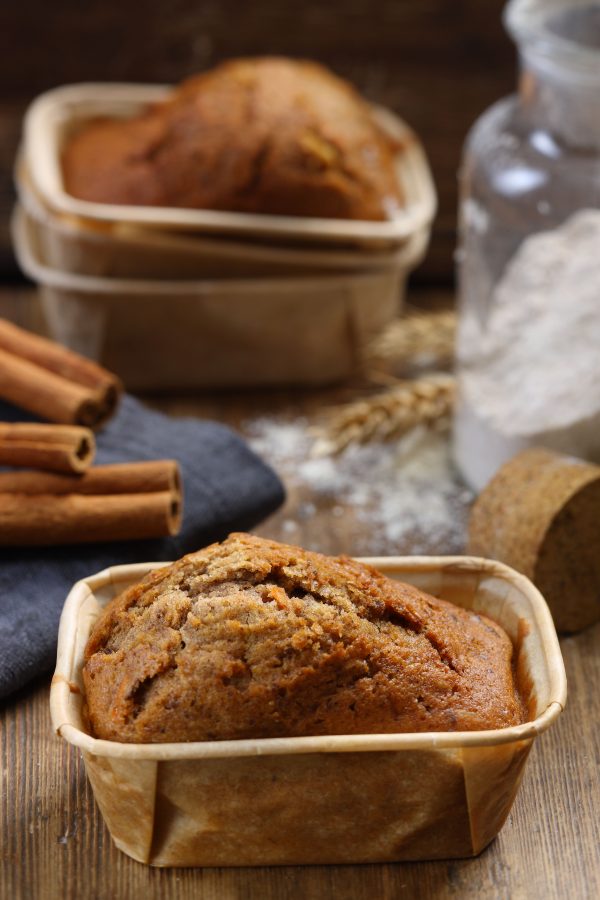 Organik Havuçlu Tarçınlı Cevizli Kek- 130 Gr